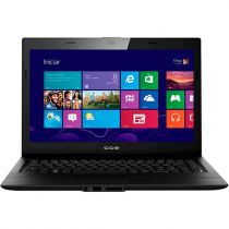 Notebook CCE F40-30 Intel Dual Core 2GB 500GB Tela LED 14" Linux Prata - CCE