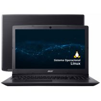 Notebook Aspire 3 A315-53-343Y Intel Core i3-7020U, 4GB, HD 1TB, Linux, 15.6" - Acer 