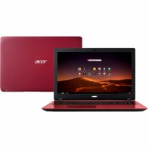 Notebook Aspire 3, Intel Core i3, 8GB, 1TB, Linux, 15.6", Vermelho, A315-53-33AD - Acer