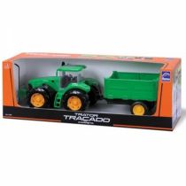 Trator Traçado Carreta - Roma Brinquedos