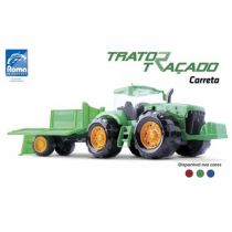 Trator Traçado Carreta - Roma Brinquedos