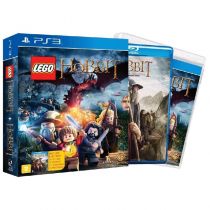 Game Lego Hobbit + DVD com o Filme Hobbit - PS3