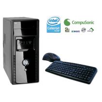 Computador c/ Intel® Celeron Dual Core J1800 2.41GHz, 4GB, 500GB - Compusonic