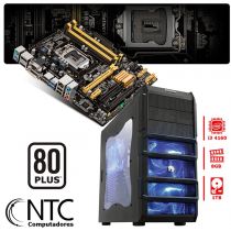 Microcomputador NTC PC I3 4045 GAMER Intel Core i3 4160, 8GB, HD 1TB, SSD 120GB,