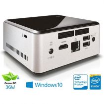 X Nuc Windows Ultratop Cn28304500w Dual Core N2830 4gb Hd 500gb Hdmi Usb Rede Windows10