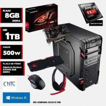 Computador Gamer Amd Fx6300 Rx460-2gb 8gb Ram Hd 1tb Ntc