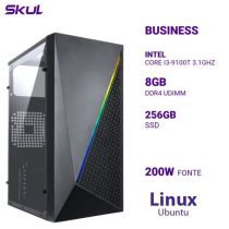 Computador B300 Core I3-9100T 8Gb Ddr4 Ssd 256Gb - Skul