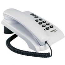 Telefone de Mesa com Fio Pleno Cinza 4080055 - Intelbras