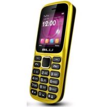 Celular Blu Aria Dual Chip Câmera VGA Micro SD T174I  Preto e Amarelo Desbloquea