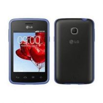 Smartphone LG L30 D125F Preto Azul Dual Chip 3G Android 4.4 Câm. 2Mp Tela 3.2 Pr