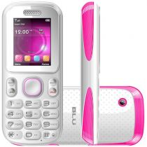 Celular Desbloqueado TankII T193, DualChip, Bluetooth, Branco/Rosa - Blu