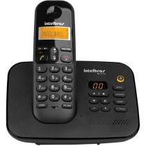 Telefone Sem Fio ID de Chamadas Preto TS3130 - Intelbras