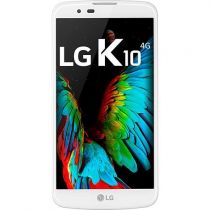 Smartphone LG K10 Dual Chip Desbloqueado Vivo Android 6.0 Tela 5.3" 16GB 4G Câmera 13MP - Branco