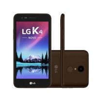 Smartphone LG K4 NOVO Chocolate Tela 5" 8GB Dual Chip 8MP 4G Android 6.0