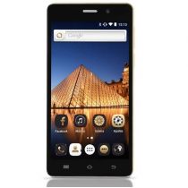 Smartphone Evo Q09 Preto/Dourado, Android 5.1, 8GB, 8MP, Quad Core - Q-Touch