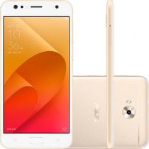 Smartphone Asus ZenFone 4 Selfie 64GB Dourado - Dual Chip 4G Câm. 16MP + Selfie 20MP e 8MP