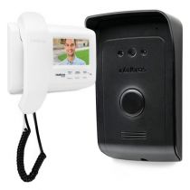 Kit Vídeo Porteiro Monitor Branco IVR 1010 BR - Intelbras