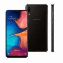 Smartphone Galaxy A20, 32GB, 13MP, Tela 6.4", Preto, SM-A205G/32DL - Samsung 