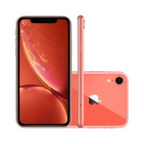 iPhone XR 128GB, Coral, 4G, Tela 6,1”, Câmera 12MP + Selfie 7MP, iOS 12, MRYG2BR/A - Apple 