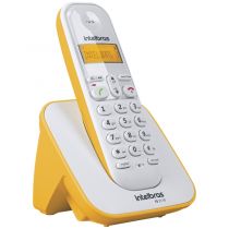 Telefone Sem Fio Amarelo TS3110 - Intelbras