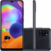 Smartphone Galaxy A31 Preto 128GB 4GB RAM Câmera Quádrupla 48MP Tela 6.4'' - Samsung 