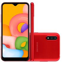 Smartphone Galaxy A01 32GB Vermelho - Samsung 