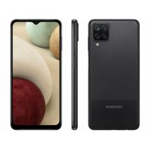 Smartphone Galaxy A12 6,5" 64GB 04GB RAM Preto - Samsung