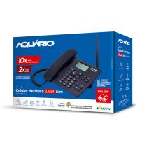 Telefone Celular Fixo Dual Chip Quadriband CA-42 - Aquário