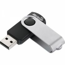 Pen Drive Twist 2 8GB Preto e Prata PD587 - Multilaser