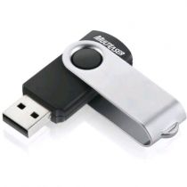 Pen Drive Twist 2 16GB Mod.PD104 Preto e Prata - Multilaser