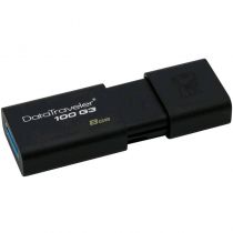 Kingston Pendrive Data Traveler 100 G3 - Capacidade 8Gb - Preto