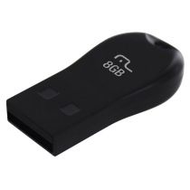 Pen Drive 08Gb Mini PD770 Preto - Multilaser