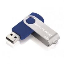 Pendrive Azul 8Gb - Multilaser 