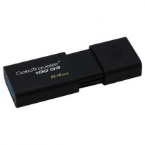 Pen Drive Kingston DataTraveler DT100G3 64GB - Preto