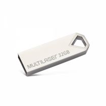 Pen Drive Diamond 32GB Metálico PD851 - Multilaser