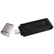 Pen Drive USB Preto 64GB DT70/64GB - Kingston