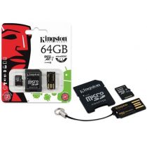 Cartão de Memória 64 GB Classe 10 Micro Sdhc - Kingston 