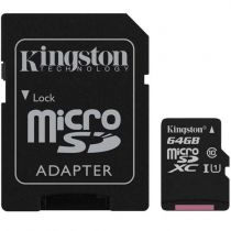 Cartão de Memória Select MicroSD 64GB Classe 10 - Kingston