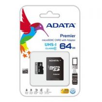 Micro SD AUSDX64GUICL10-RA1 64GB- Adata
