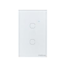 Interruptor Touch Inteligente 2 Teclas EIW1002 - Intelbras