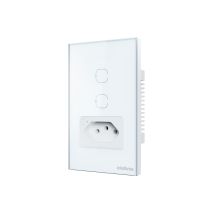 Tomada C/ 2 Interruptor Smart Wi-Fi ETW1021 – Intelbras