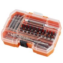 Kit de Ferramentas p/ Furar c/ 45 Peças - Black+Decker