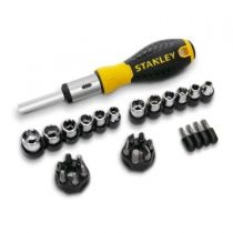 Kit chave catraca multi bits e soquetes 29 pç STHT54925-840 – Stanley