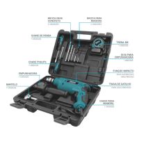 Furadeira PFU01MF Force c/Maleta 650W 220V - Philco