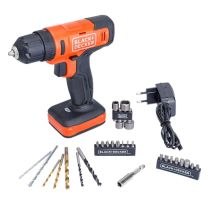 Parafusadeira/Furadeira de Impacto C/ Maleta-BLACK & DECKER