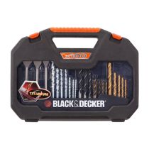 Jogo Para Furadeira Com 100 Peças A7187-XJ -BLACK & DECKER