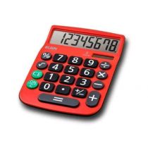 Calculadora de Mesa MV4131 8 Dígitos Vermelha - Elgin 
