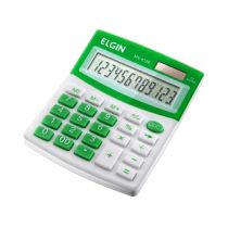 Calculadora de Mesa 12 Dígitos Visor MV-4126 Verde - Elgin