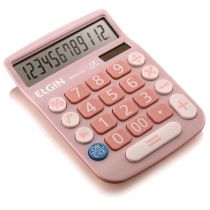 Calculadora com 12 dígitos MV4130 Rosa - Elgin 