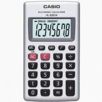 Calculadora Bolso Portátil HL820VA 8 Dígitos Prata - Casio